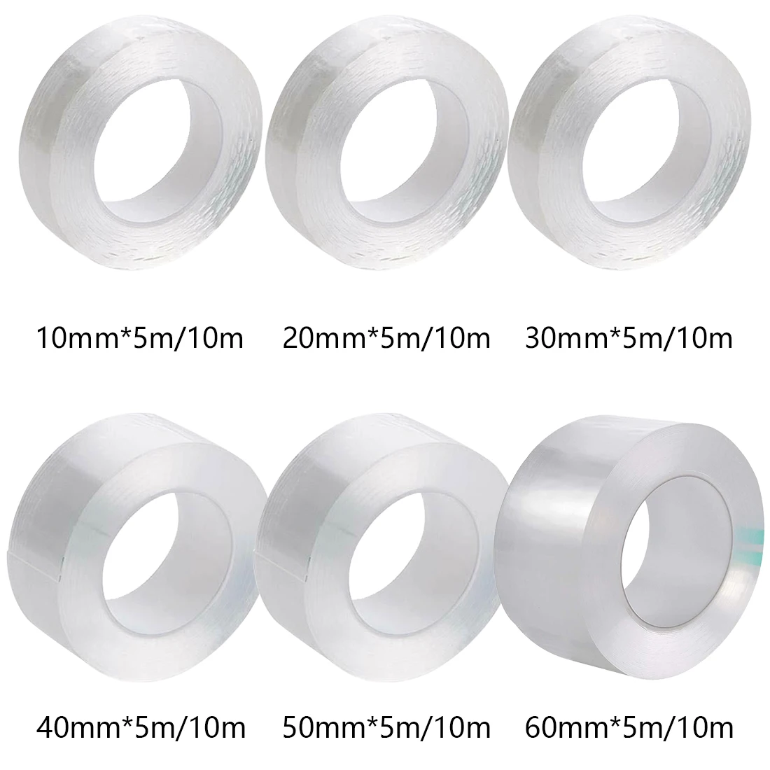 

Home Improvement Double Sided Tape Nano Transparent No Trace Acrylic Magic Tape Reuse Waterproof 3m Adhesive Tape Cleanable