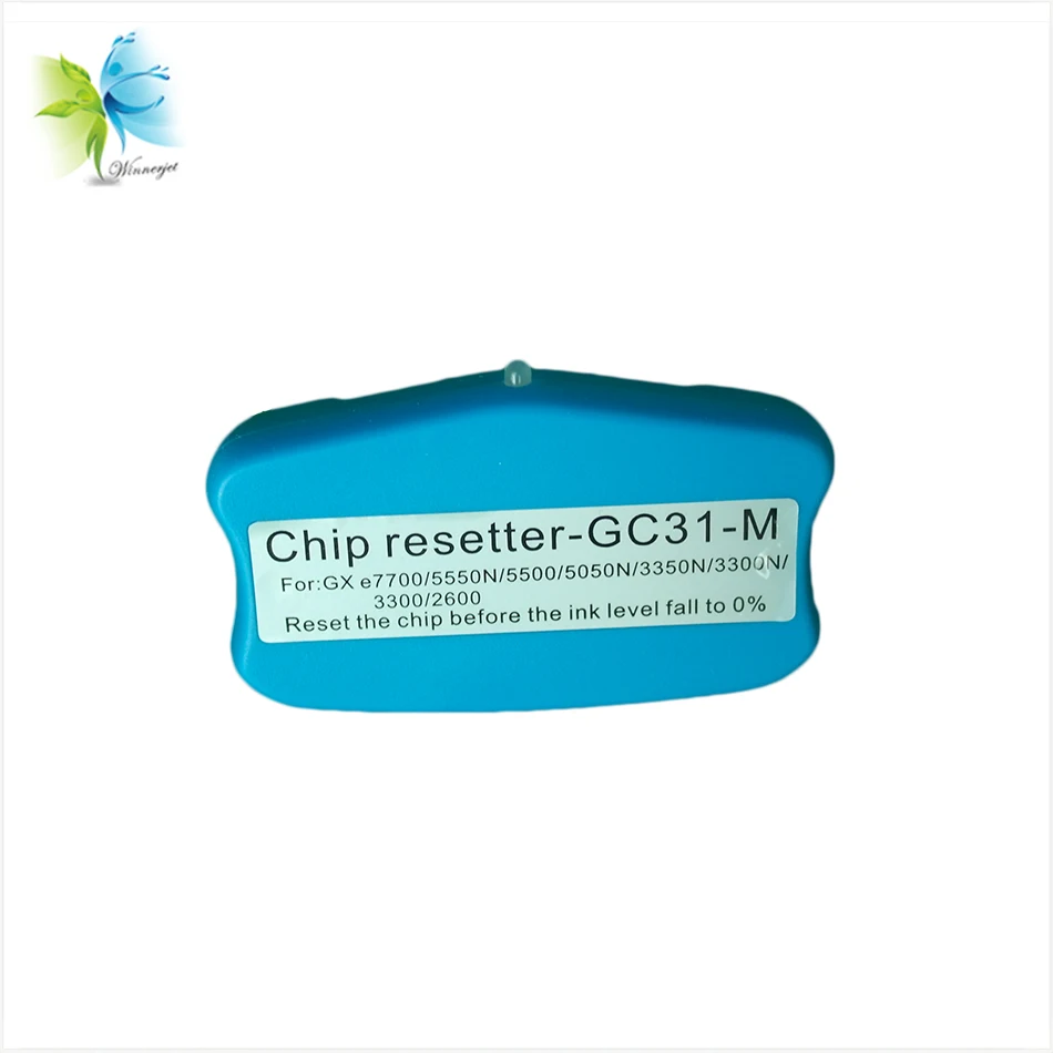 

WINNERJET For Ricoh GC31-M Chip Resetter For Ricoh GX e7700 5550N 5500 5050N 3350N 3300N 3300 2600 Printer