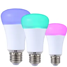Xenon Smart Bulb Wireless wifi LED RGB Light Bulb Lamp Color Changing via WiFi App Control, Create a romantic atmosphere
