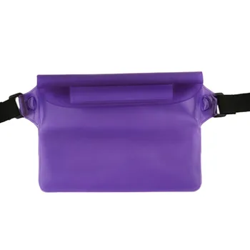 

Durable Portable Waterproof Pouch Bag Case with Waist Strap for Beach Swimming Boating Hiking 4 Colors Available
