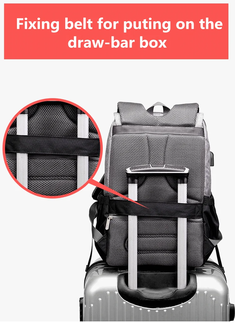 Fashion Diaper Bag Mummy Backpack Large Capacity Maternity Nappy Bag Usb Baby Stroller Bag Waterproof Oxford Handbag For Mother (15)