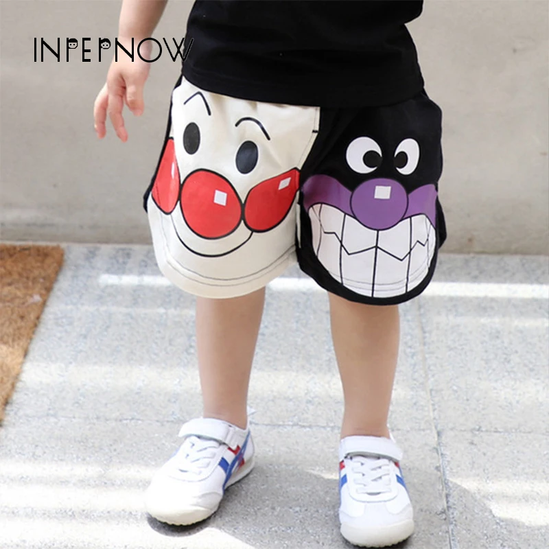 INPEPNOW Anpanman Мультяшные детские шорты для девочек и мальчиков 2019 хлопок летняя