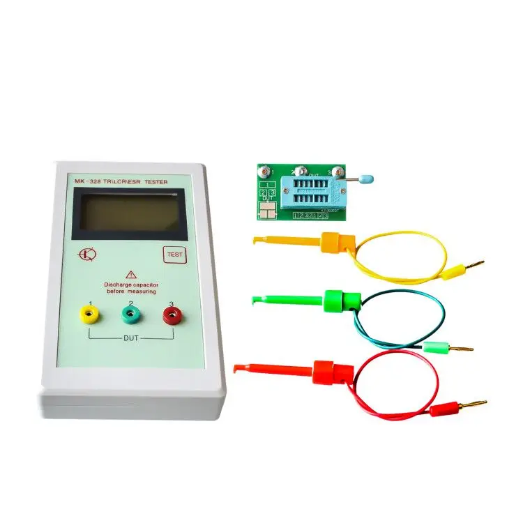 Portable MK 328 ESR meter Tester transistor inductance capacitance