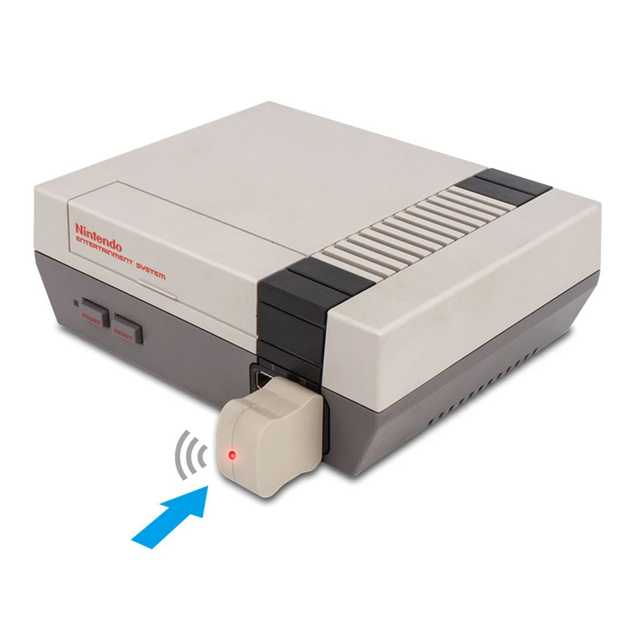 2 шт. беспроводной контроллер геймпад для nintendo Mini Classic Edition NES консоли AAA батареи питания