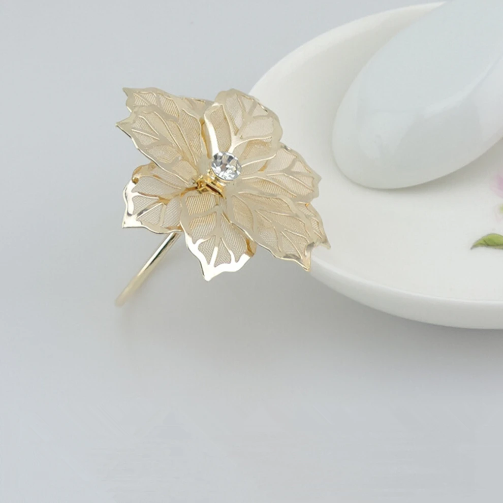 50pcs/lot Exquisite high-end hotel restaurant dedicated napkin ring mouth cloth napkin ring  seat ring