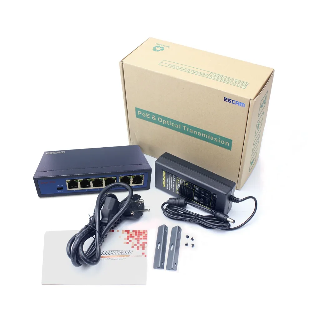 POE SWITCH 4+2    -6  