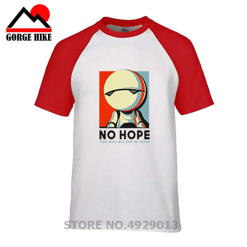 Мужская футболка Funny No Hope с надписью Marvin The Paranoid на Android принтом itchhiker's Guide To