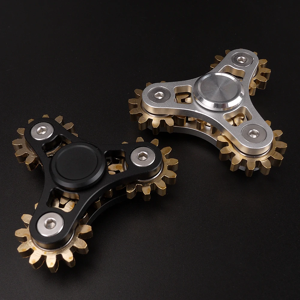 

2017 New Arrival Gear Metal Fidget Spinner EDC Hand Finger Top Toy Hand Spinner For Adult and Children