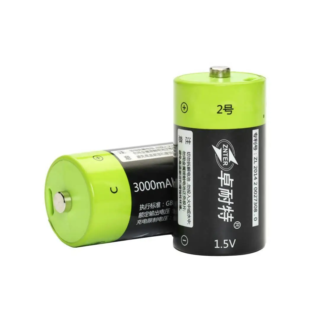 C Размер 3000 мАч Многофункциональный Литиевый ПЕРЕЗАРЯЖАЕМЫЙ USB 2A 500mA 1 V около