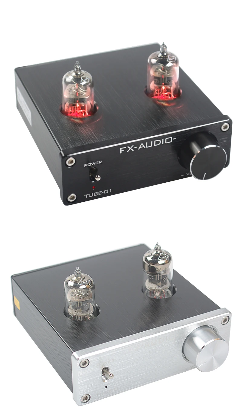 FX-AUDIO TUBE-01 мини Hifi Bile 6J1 ламповый предусилитель усилитель Предварительный усилитель желчный буфер домашний кинотеатр усилитель DC12V