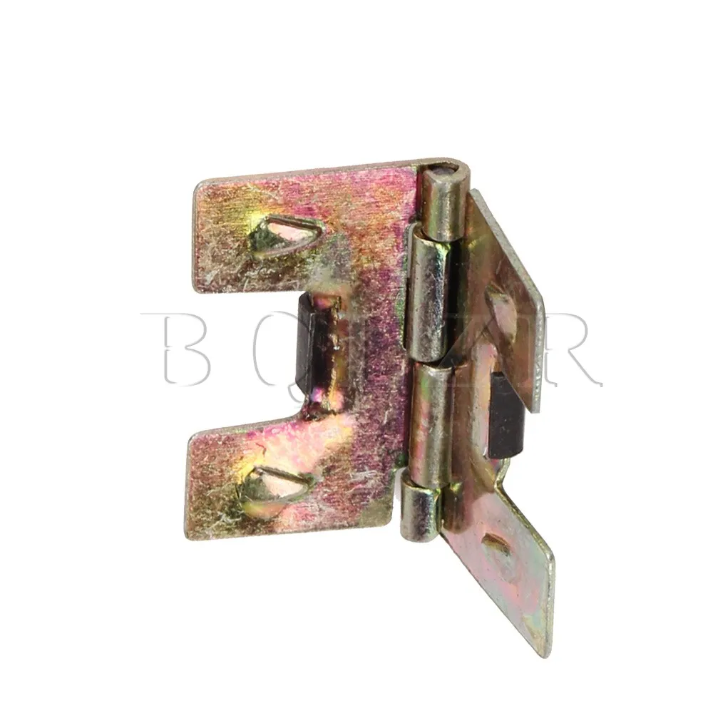 80x BQLZR Metal Decorative Bronze Mini Spring Hinges Replacement for Jewelry Box 80x BQLZR Metal Decorative Bronze Mini Spring Hinges Replacement for Jewelry Box