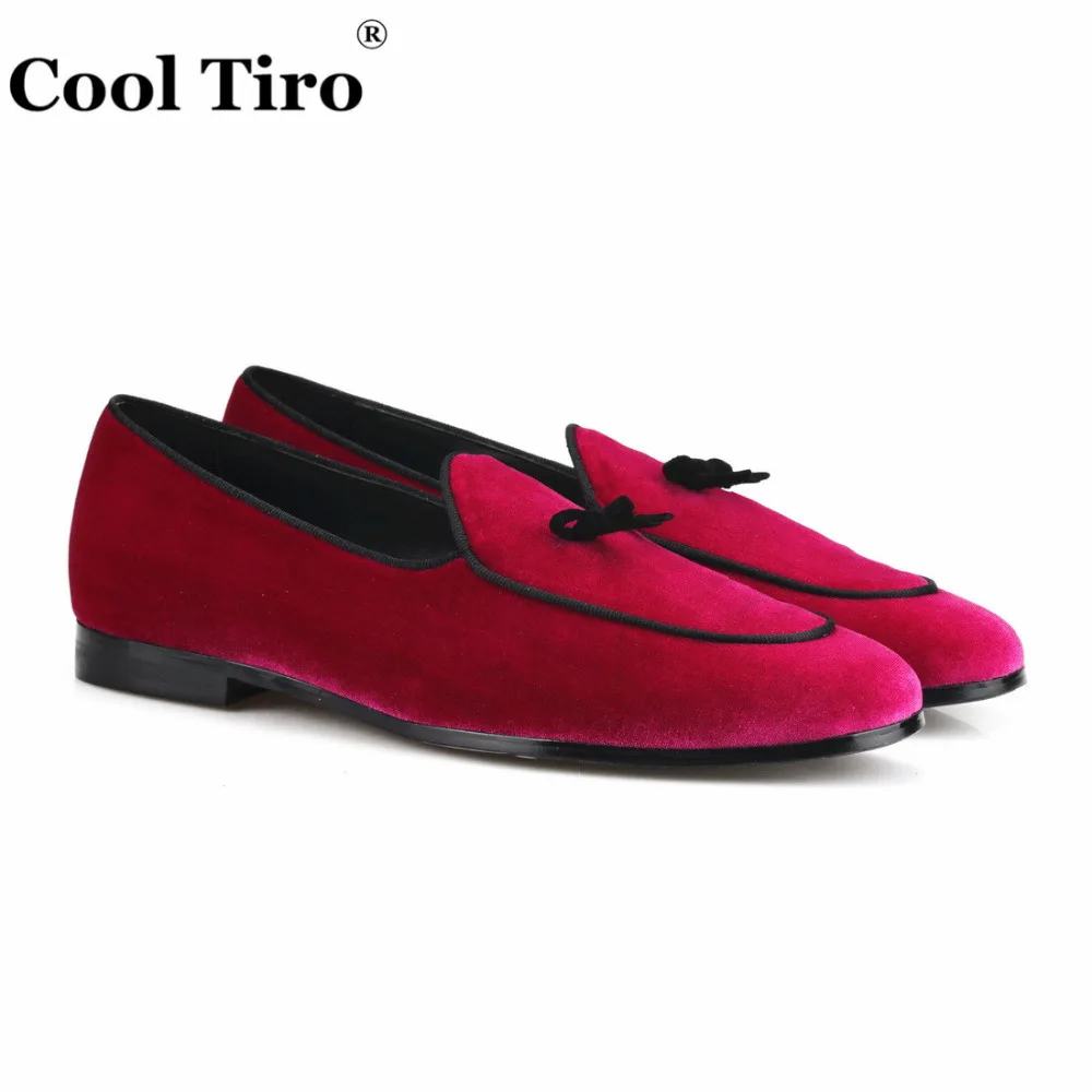 Belgian Loafers Rose Velvet Casual shoes (2)