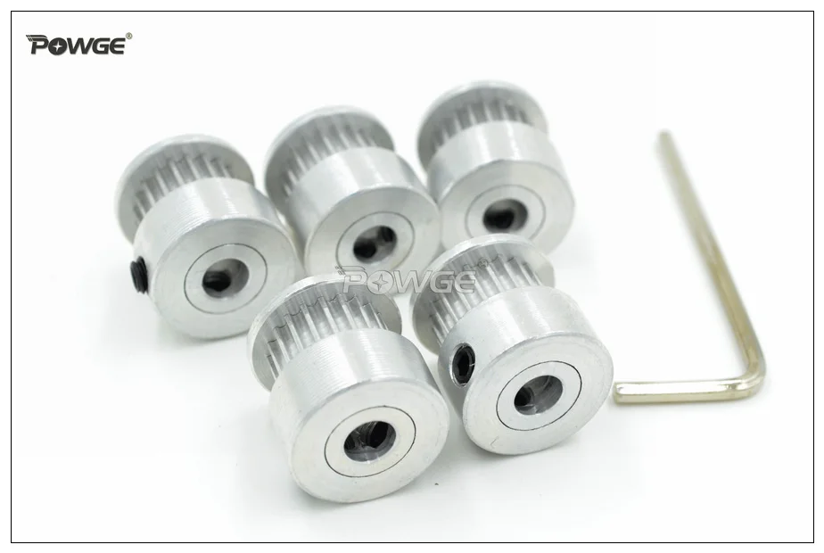 Зубчатый шкив для 3D принтера диаметр 5 мм ширина 6 2 Гт 10 шт.|pulley hardware|pulley cranebelt clips for