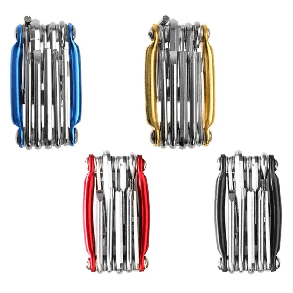 cheap Basecamp 11 in 1 Multifunction Bicycle Repair Tools Kit Hex Spoke Cycling Screwdriver Tool MTB Mountain Cycling Bike Repair Tool