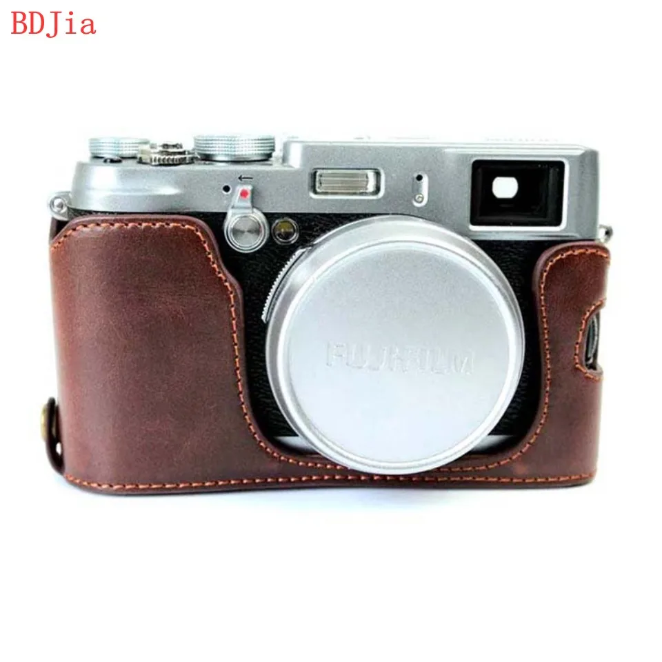Новинка! Модная сумка для камеры чехол Fujifilm X00T X00S X100 из искусственной кожи