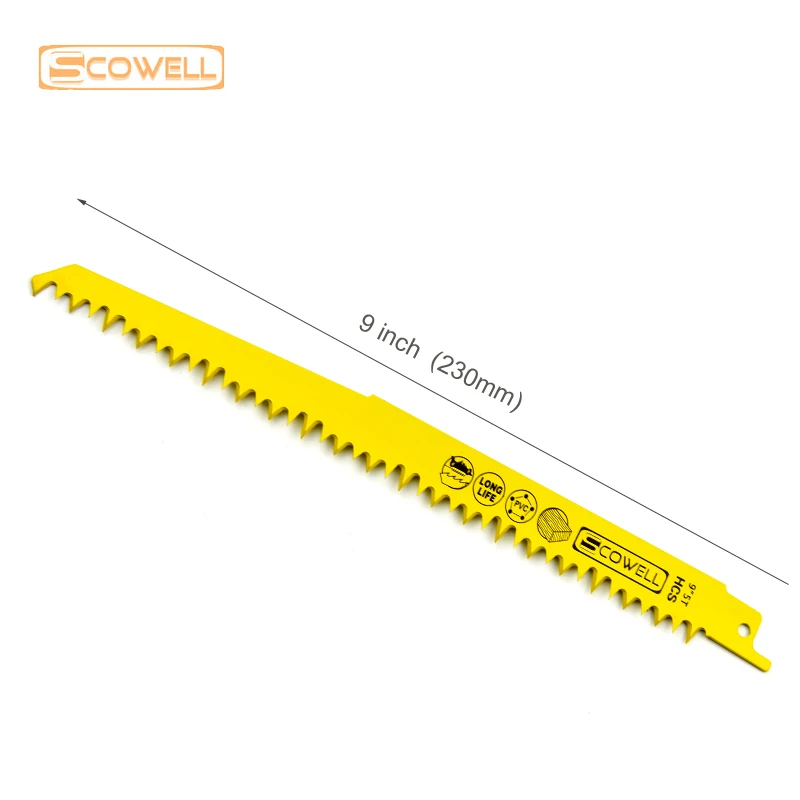 

Universal shank 9" inch Bi-metal Reciprocating Saw Blades 18TPI for metal cutting,Saber Saw Blades Good Quality Jigsaw Blade