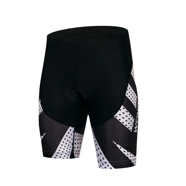 Weimostar Short de cyclisme rembourr/é en gel pour homme Noir