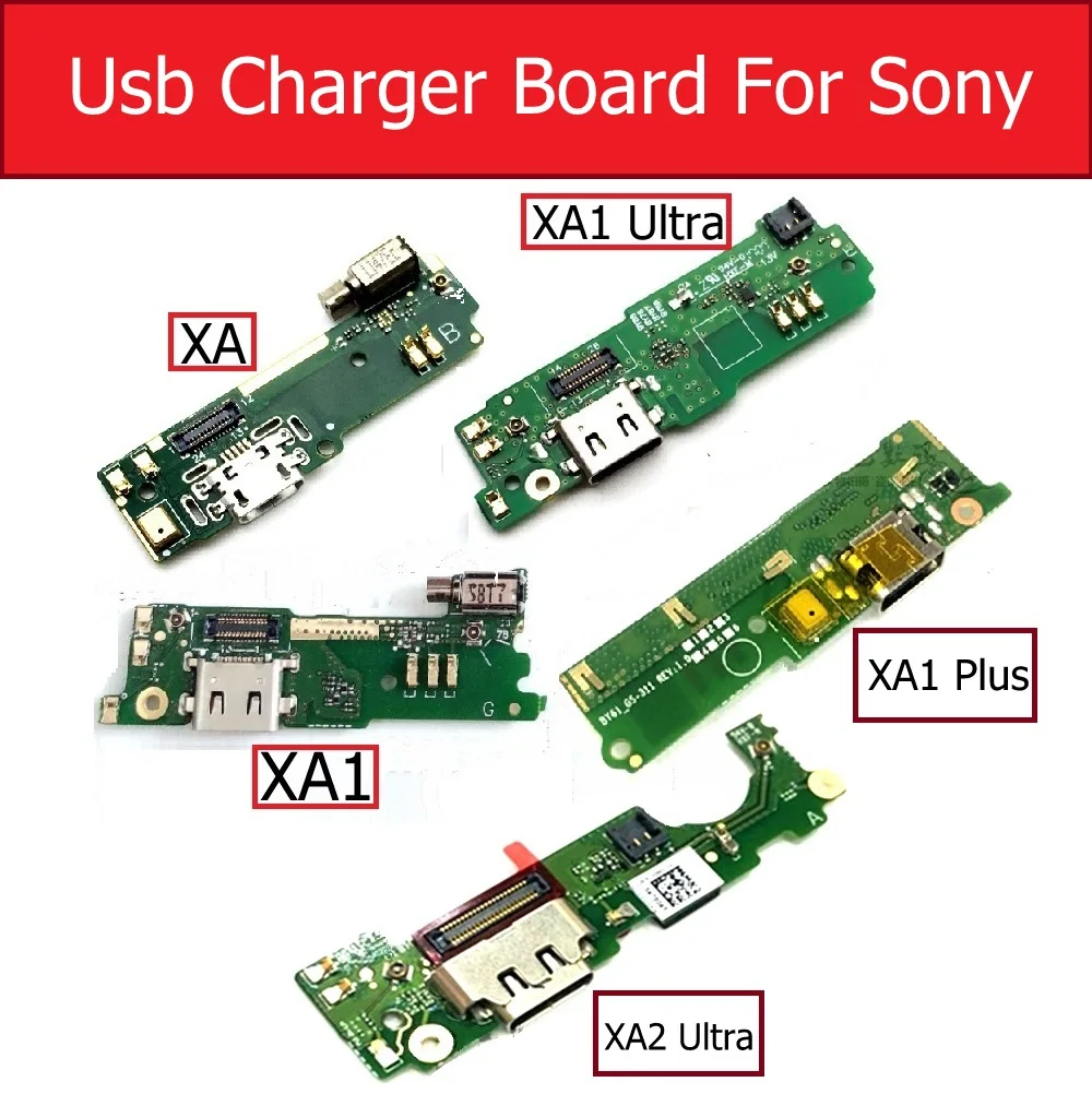 Зарядное устройство USB плата для sony Xperia XA/XA1/XA1 Ultra/XA2 Ultra/XA1 Plus G3121/G3112/G3421/G3412/F3111 зарядная док-станция