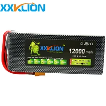 XXKLION drone 20C 25C Lipo baterai 22.2 v 12000 mAh 30C 6 S untuk rc pesawat multi-axis Udara udara tak berawak kendaraan