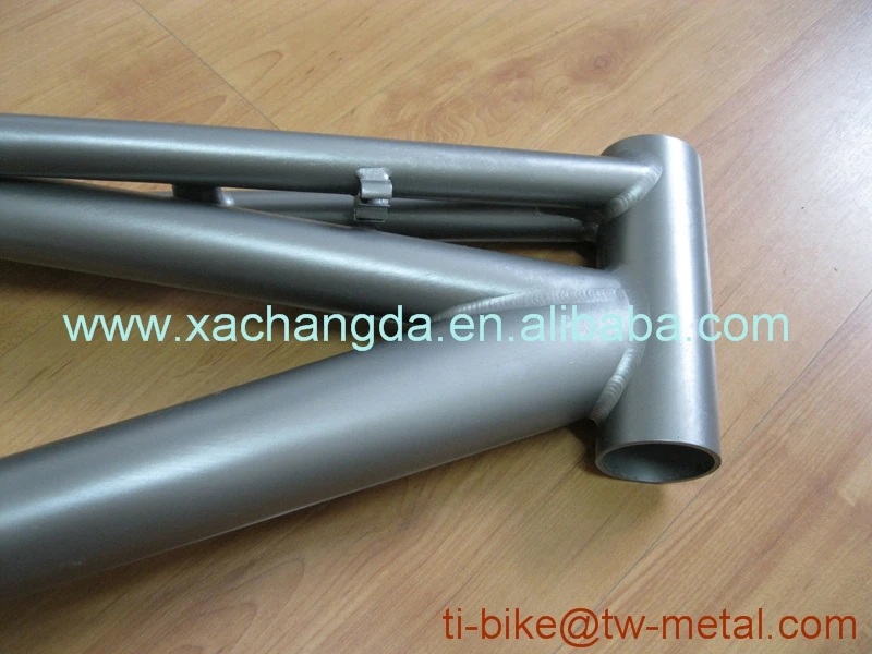 Sale Titanium Cruiser Bike Frame Hot Sale Titanium Newsboy Bicycle Frames with Sand blasting Finished XACD Ti Bike Frames 5