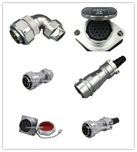 

Aviation Plug Socket Mic Connector WY20 2/3/4/7/10/12/16/17/20/24/26 Pin