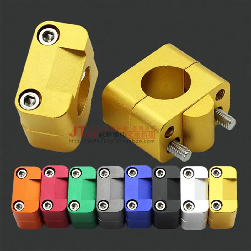 5 цветов CNC алюминиевый мотоцикл ручка бар крепление адаптер Ручной Бар универсальные аксессуары для мотоцикла, мотоцикл руль стояки