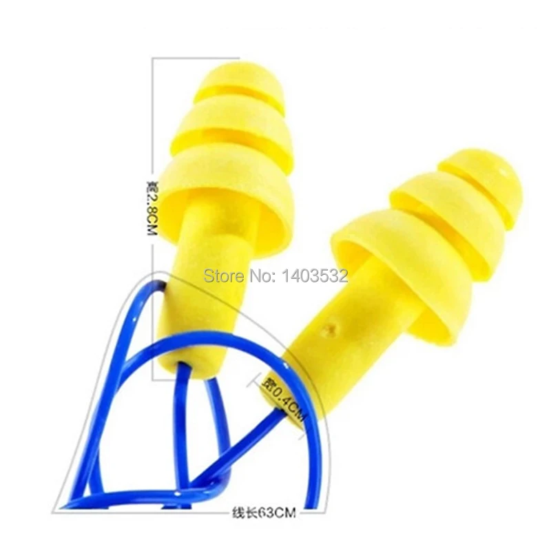 10pcs 3M340-4004 Authentic Foam Soft Silicone EarPlugs Noise Reduction christmas tree Earplugs Swimming Protective earmuffs - Famidy.com