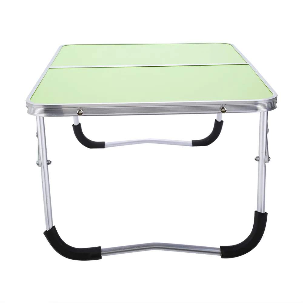 Зеленый Многофункциональный складной стол для пикника, стол для спальни, стол для ноутбука, поднос для ноутбука