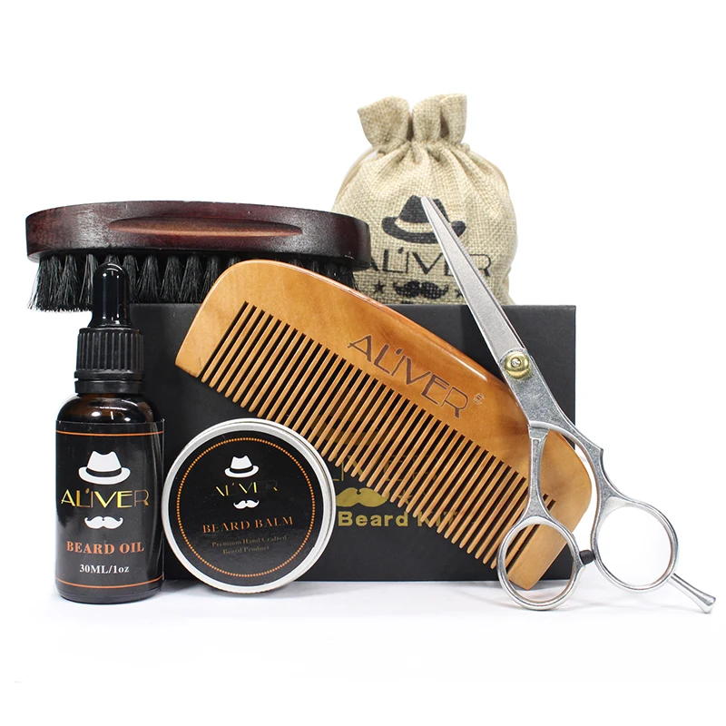 Aliver Premium Beard Grooming & Trimming Kit For Mens Hair Care - Hair Loss  Product Series - AliExpress