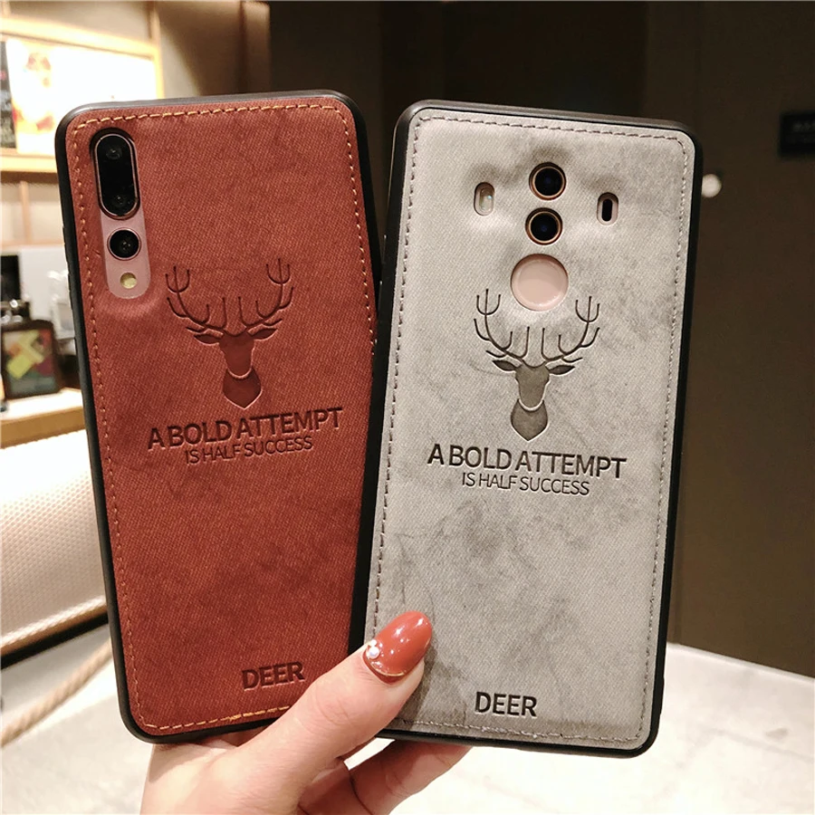 

For huawei P20 lite pro mate 10 lite pro honor 10 nova 3 3i case cover fashion 3d deer soft silicon phone bag Ritozcase