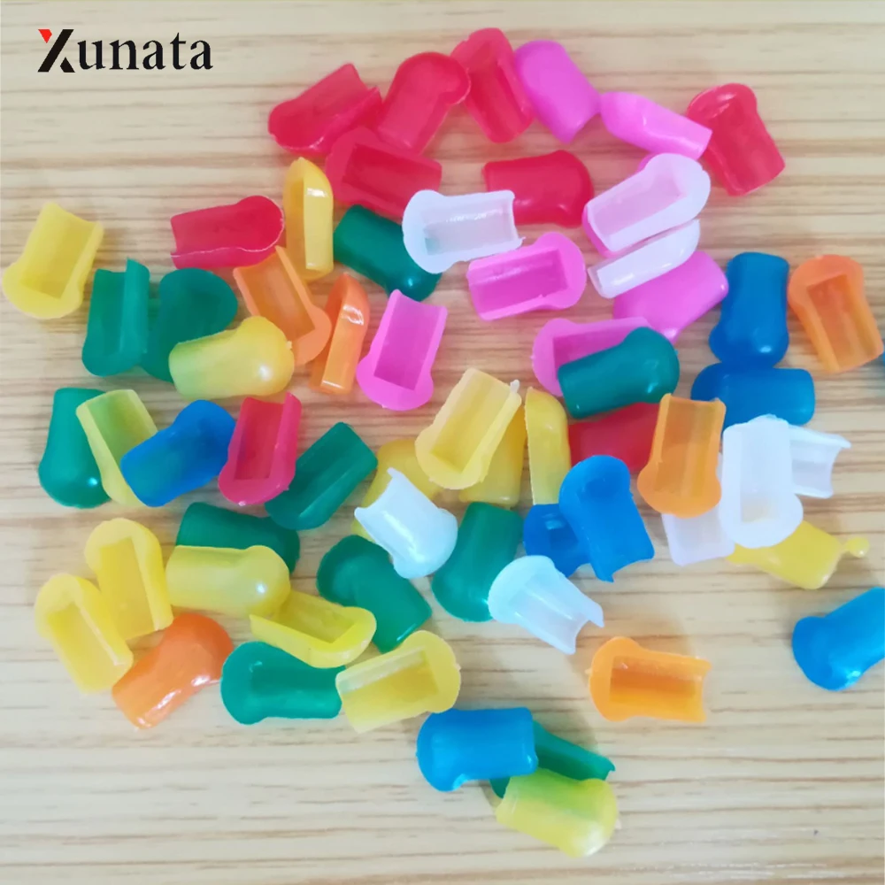 #cheap XUNATA 500pcs lot LED Neon Light End Cap LED Neon Rope Sealed End Cap for 8x16mm DC12V DC24V DC5V AC220V AC110V Neon Lamp
