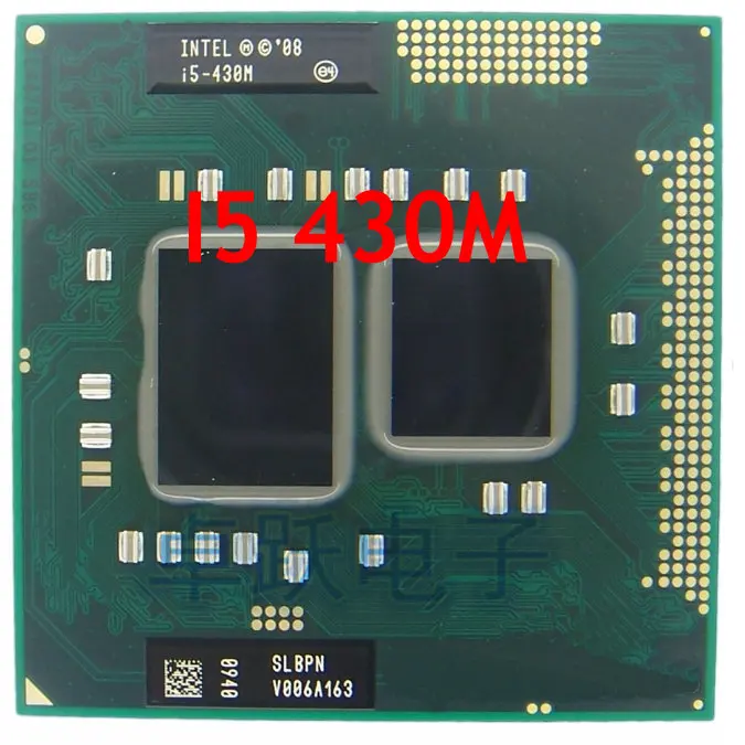 

Intel Core I5 430m cpu 3M/2.26GHz/2533 MHz/Dual-Core Laptop processor I5-430M Compatible PM55 HM57 HM55 QM57