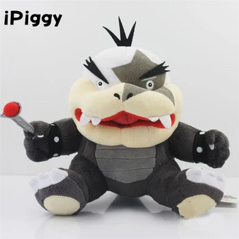 

7"18cm Free Shipping 1pcs Super Mario Bros Koopa Morton Stuffed Plush Toys With Tag Gift
