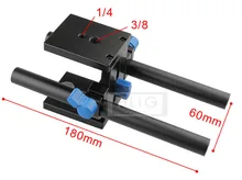 DSLR font b Camera b font font b Rig b font Tripod Head Professional Guide Rail