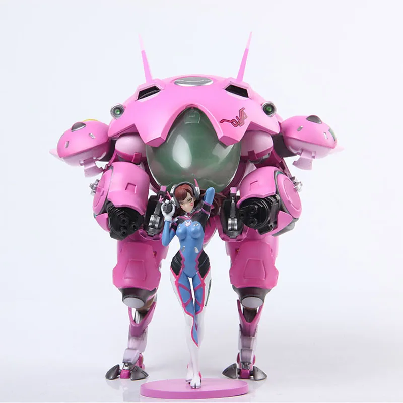 Горячая игра OW D. VA и меха фигурка модель Geschenken Collectie Tracer ПВХ 23 см игра figuur