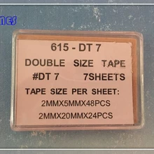Часы Dial Adhesives двойной размер ленты ассортимент 72 шт для ремонта часов