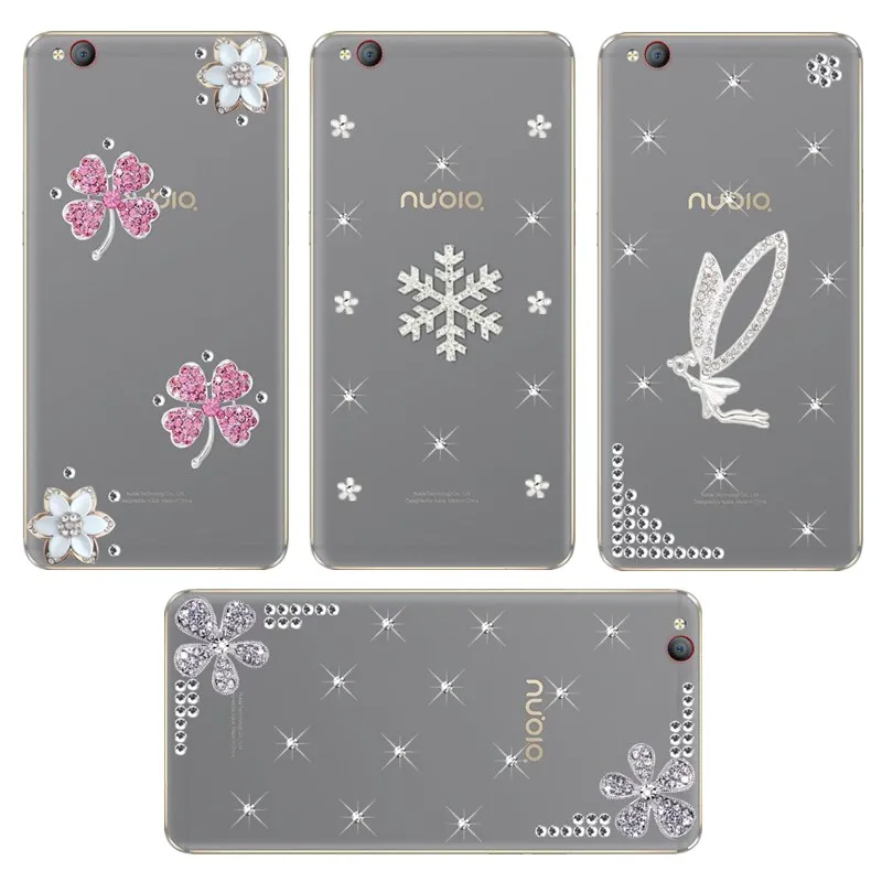 

Nubia M2 lite bling Luxury love Butterfly Cover Case For Coque ZTE Axon 7 7s Nubia Z9 Z11 Z17 Z18 MINI Blade V7 lite N1 N2 N3 M3