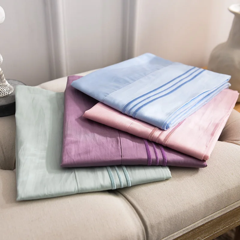 Вышивка сна Наволочка Чехол для подушки из египетского хлопка 600TC хорошего качества наволочки для дома есть различные цвета# sw