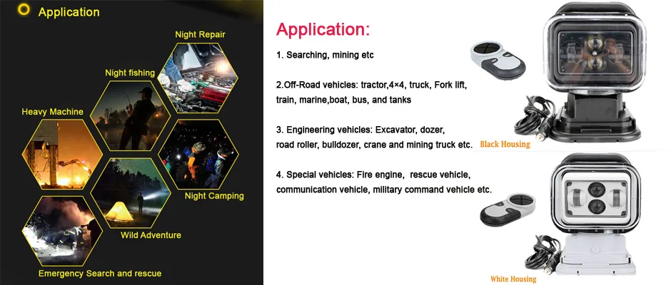 application search light
