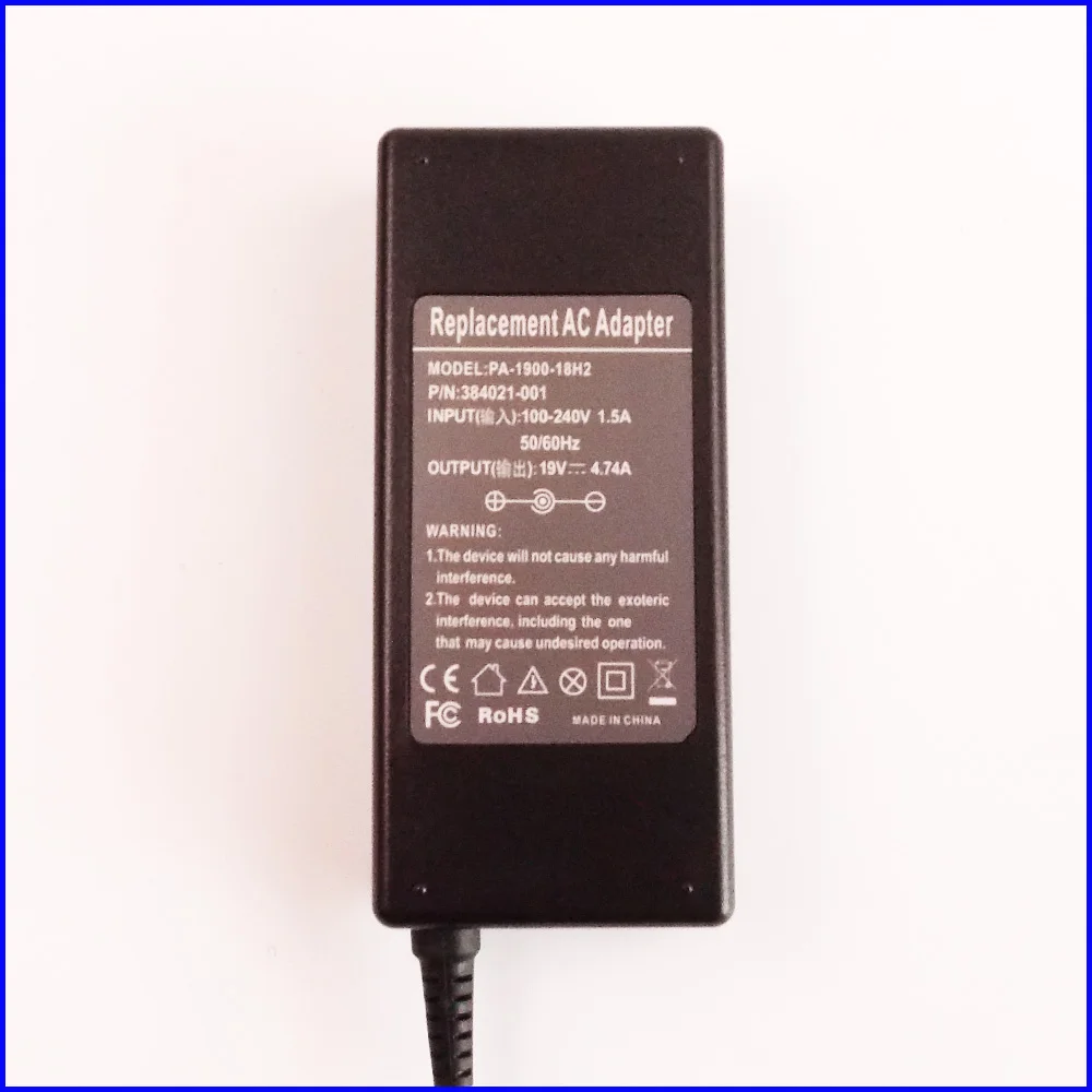 Зарядное устройство для ноутбука HP Mini 1331 2100 2133 2140 2510 5100 5101 5102 19 в 5103 А|19v 4.74a|ac adapter
