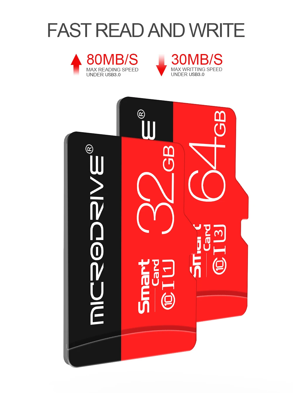 Ультра MicroDrive micro sd карта 8 ГБ/16 ГБ/32 ГБ/64 Гб/128 Гб micro sd карта памяти carte memoire 32 Гб C10 Mini TF карта Бесплатный SD адаптер