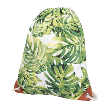 

Maison Fabre drawstring backpack Storage bag Canvas Printing High Capacity Bucket Bag Shoulder Bag Drop shipping CSV O1228#25