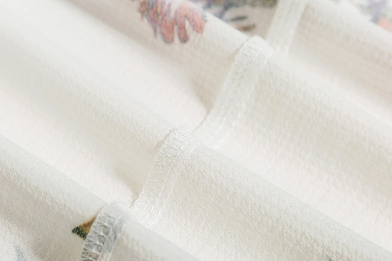 Summer Floral Print Boho Maxi Dress Women Deep V-Neck Sleeveless Spaghetti Strap Split Backless Chiffon Long Dresses (22)