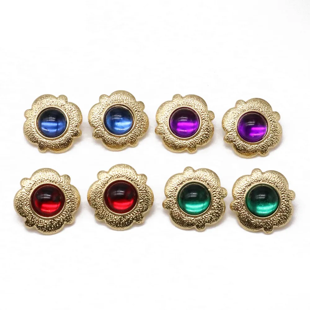 Новые милые синие опаловые геометрические милые серьги-гвоздики