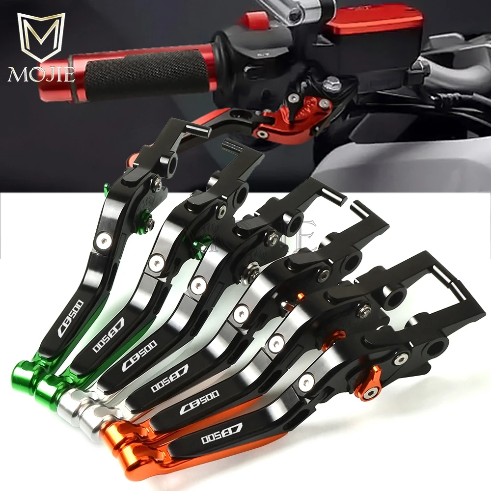 

For Honda CB500 CB 500 1994-1996 1995 Motorcycle CNC Aluminum Adjustable Folding Extendable CB500 Brake Clutch Levers Set