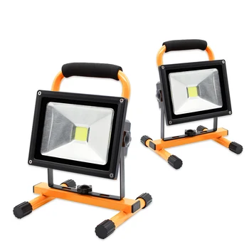 

LED Rechargeable FloodlightsAC 100-250V/DC 12V Spotlight IP65 Waterproof Outdoor Party Camping Lights Evening Performance Lamp