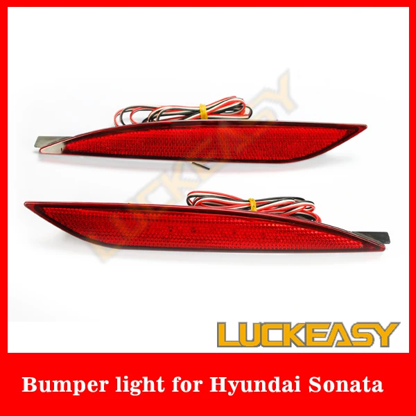 

car led lights for hyundai sonata 2008 2009 2010 2011 Reflector Rear Bumper Light Brake lamp