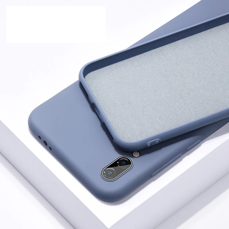 Чехол для Xiaomi Redmi Note 7 жидкий Силиконовый ТПУ мягкий чехол Xiomi 7S Note7 чехлы телефонов