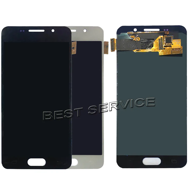 Amoled для samsung galaxy A3 2016 A310 A310F SM-A310F A3100 ЖК-дисплей с сенсорным экраном дигитайзер в