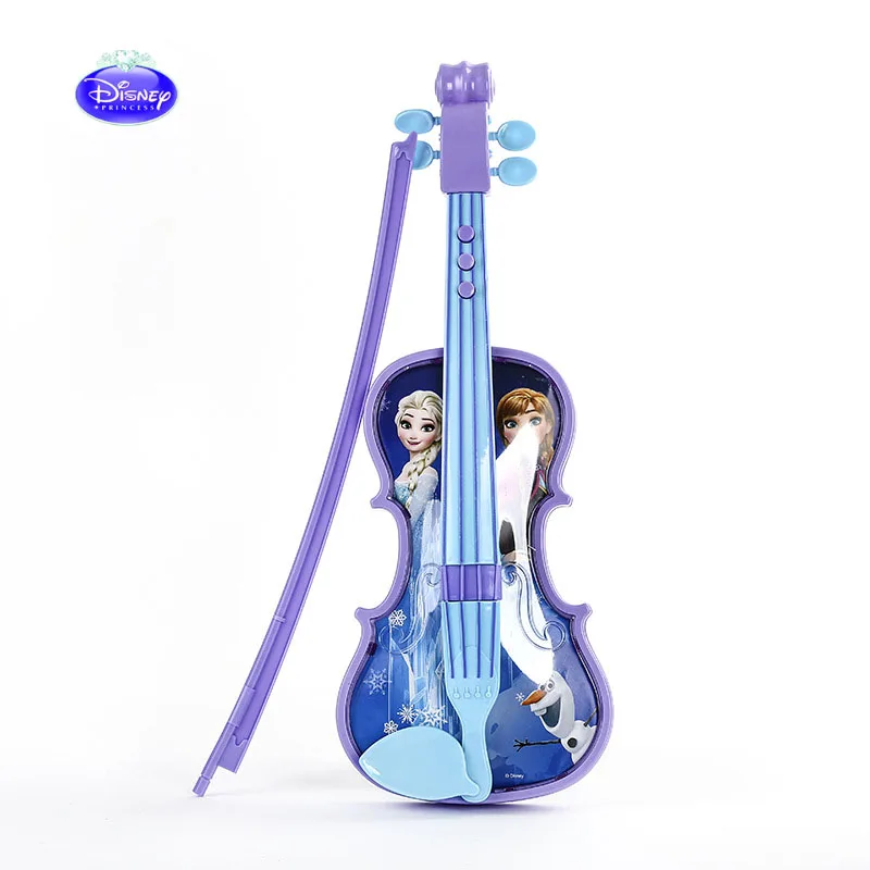 Disney Frozen Princess Music Electronic Violin Children Boys and Girls Toys Simulated Musical Instruments Can Play birthday gift